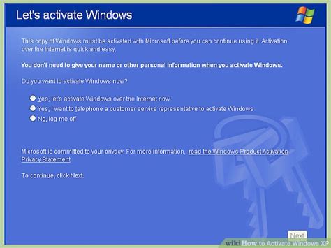 Windows xp activate windows